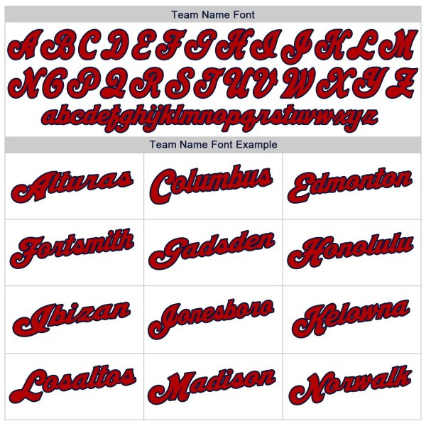 Men's Custom White Red-Navy Authentic Baseball Jersey